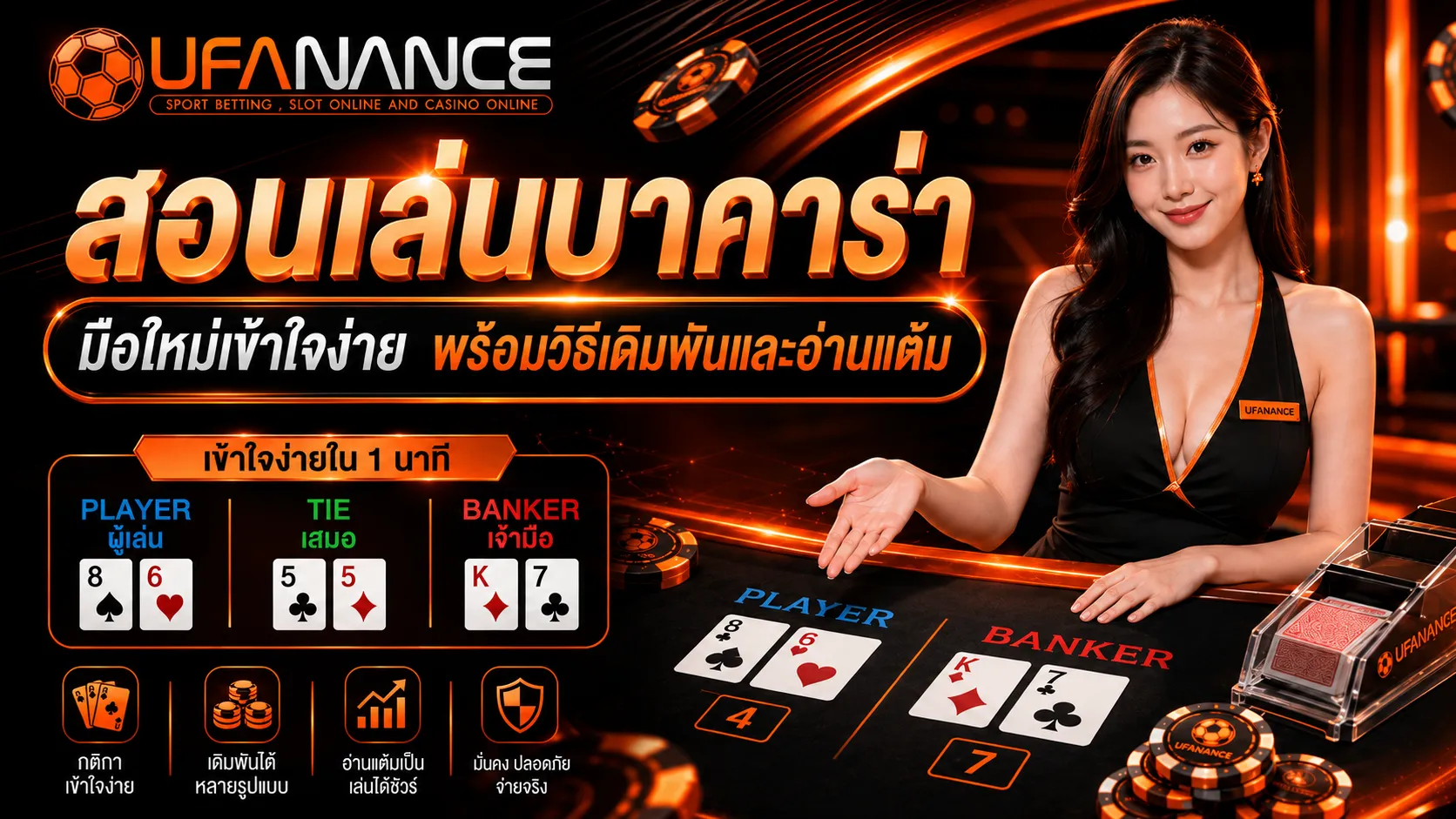 สอนเล่นบาคาร่า